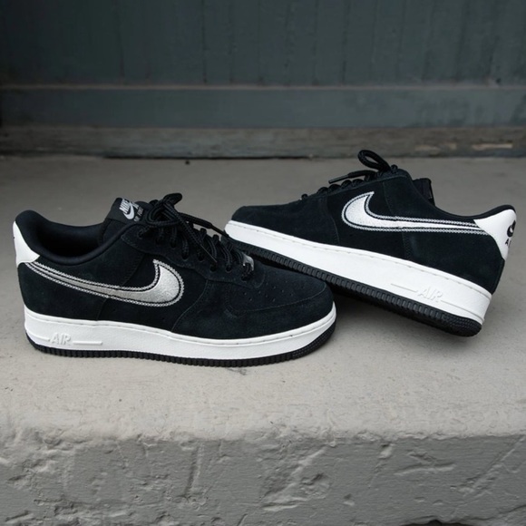 🏴‍☠️🖤 Nike Air Force 1 '07 LV8 Black Sail 🖤🏴‍☠️